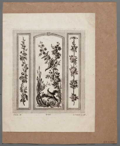 Ornamentprent. I.r Cahier de Groupes de Fleurs et d‘ Ornemens (Duiste kopie)